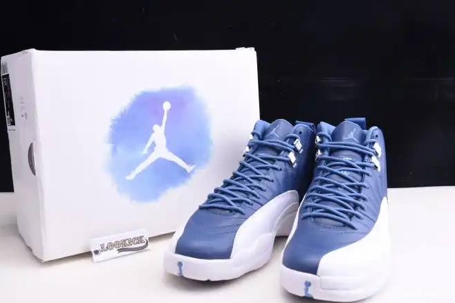 Cheap 12 Blue Air 130690-404 Stone Retro Jordan 0613